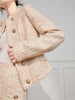 Textured Tweed Charm Jacket