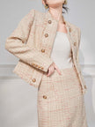 Textured Tweed Charm Jacket